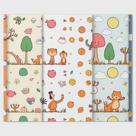 Close-Up Portrait of a Sweet-Faced Dog ラッピングペーパー (フラット)