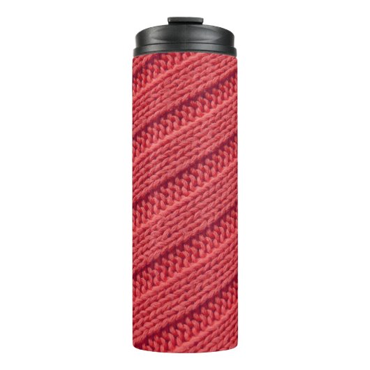 Close up stripy crochetテクスチャ。 タンブラー (正面)