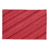 Close up stripy crochetテクスチャ。 枕カバー (裏面)