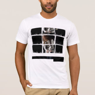Close_Upsの格子- Tシャツ