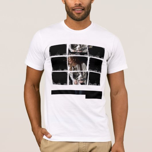 Close_Upsの格子- Tシャツ (正面)
