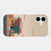 Closed Desert Stop iPhone 16ケース (裏面横)