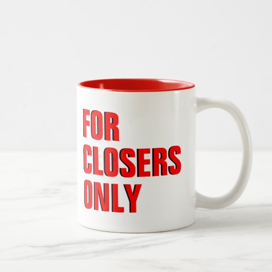 Closersのコーヒー・マグだけのため ツートーンマグカップ (右)