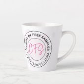 Closet of Free Samples Logo 2021 Edition カフェラテマグ (右)