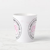 Closet of Free Samples Logo 2021 Edition カフェラテマグ (正面)
