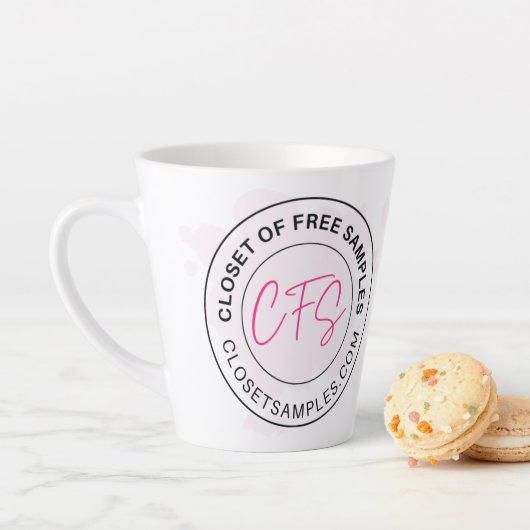 Closet of Free Samples Logo 2021 Edition カフェラテマグ (インサイチュ)