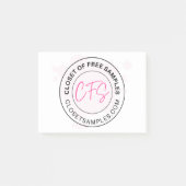 Closet of Free Samples Logo 2021 Edition ポストイット (正面)