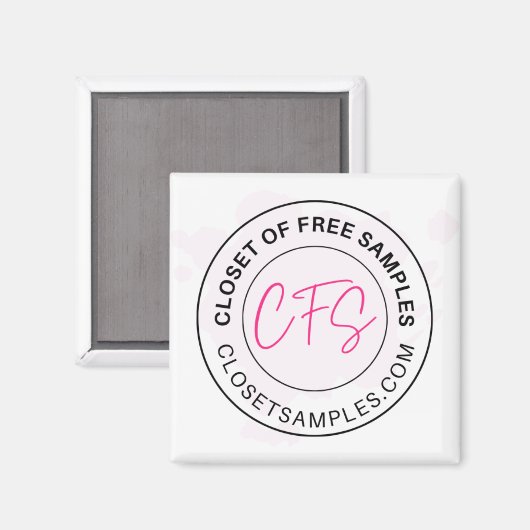 Closet of Free Samples Logo 2021 Edition マグネット (正面/裏面)