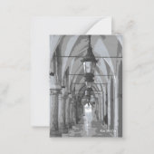 Cloth Hall Kakow、ポーランドのブックマーク ノートカード (正面)