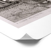 Cloth Market, in Isfahan, from 'Voyage Pittoresque ポスター (角)