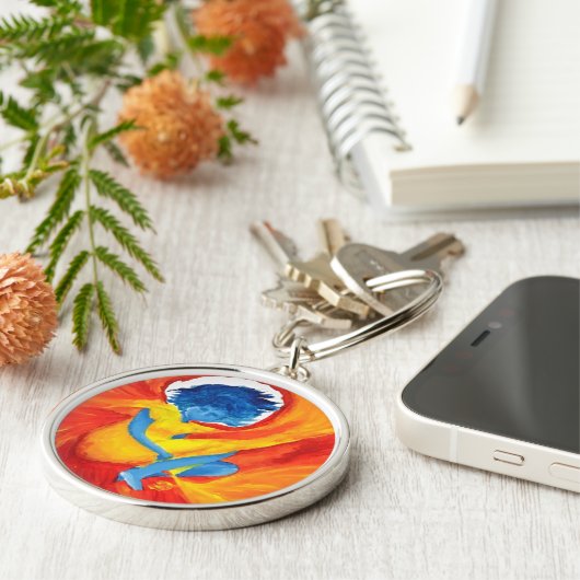 Cloth of Fire キーホルダー (側面)