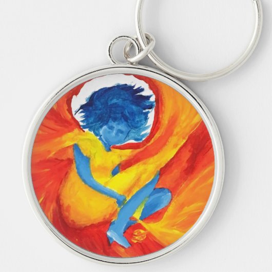 Cloth of Fire キーホルダー (正面)