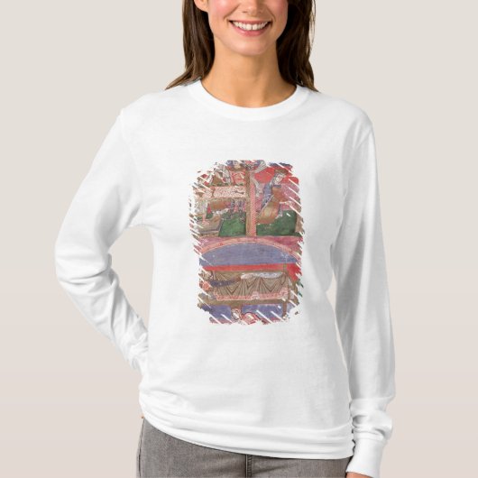 Clothar IのテーブルのSt. Radegund Tシャツ (正面)