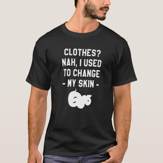 Clothes Nah私は私のスキンボールPython Pを変更するために使用 Tシャツ (正面)