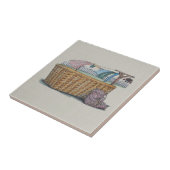 Clotheslineの洗濯 タイル (側面)