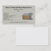 Clotheslineの洗濯 名刺 (正面/裏面)