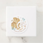 Clotheslineベビーシャワーありがとうラベル フェイバータグ (インサイチュ)