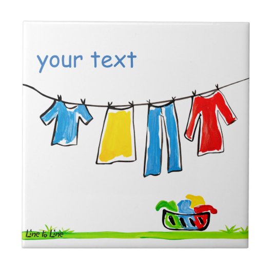 clothesline タイル (正面)