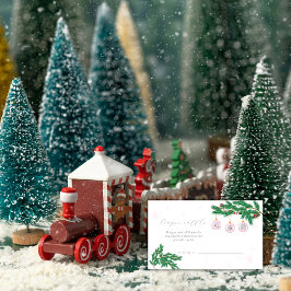 Clothesline Ornaments Diaper Raffle Baby Shower  エンクロージャーカード