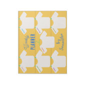 Clothesline WeeklyプランナーからDoリストのメモ帳 ノートパッド (回転)