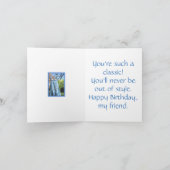 "CLOTHESLINE/YOUでつるすつなぎ服はクラシックです カード (内部)