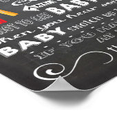 Clothespinベビー看板ポスター ポスター (角)