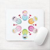 CLOTHING :：バブシュカ人形 – マンダラ マウスパッド (マウス)