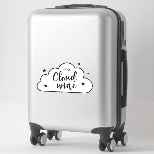 Cloud 9コンターに参加 シール (スーツケース)