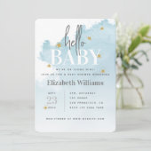 Cloud 9 Hello Baby Showerに参加 招待状 (スタンド正面)