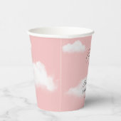 Cloud 9 Pink Girl Baby Showerに参加 紙コップ (右)