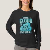 Cloud Administrator for a Cloud devops engineer 6 Tシャツ (正面)