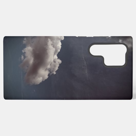 Cloud, against a foggy sky samsung galaxyケース (裏面横)