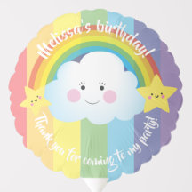 Cloud and Rainbow Children Birthdayパーティー