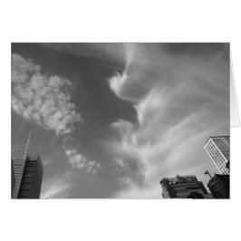 Cloud Bird, New York City, USA, noir，カード