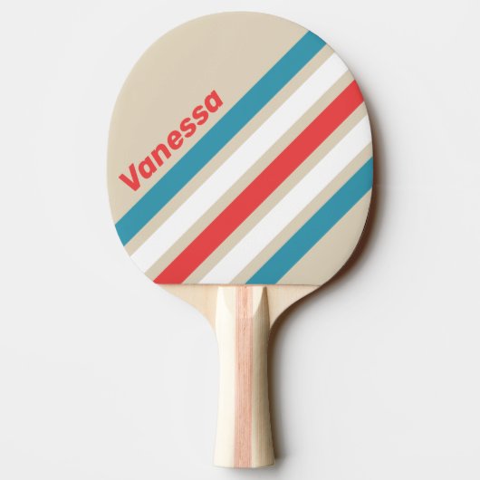 Cloud Chaser Angled Striping with Name 卓球ラケット (裏面)