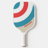 Cloud Chaser Circle Stripe with Name ピックルボールラケット (裏面)