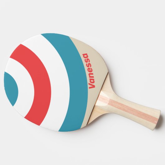 Cloud Chaser Circle Stripe with Name 卓球ラケット (横)