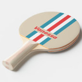 Cloud Chaser Pin Striped with Name 卓球ラケット (正面アングル)