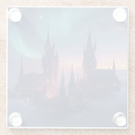 Cloud City of Light ガラスコースター (裏面)