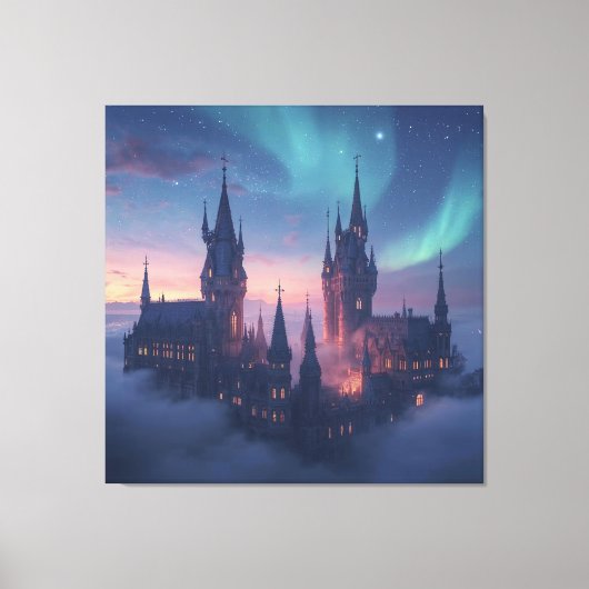 Cloud City of Light キャンバスプリント (正面)