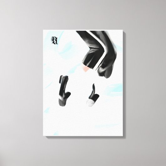 Cloud Dancer 001 #Abstract #MJ #MichaelJackson キャンバスプリント (正面)
