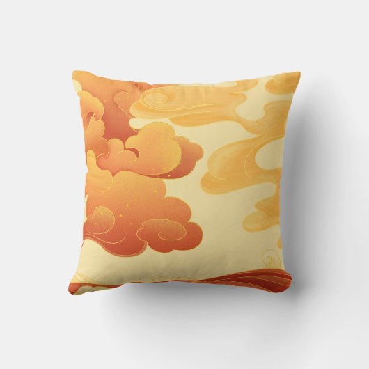 Cloud Design 16x16 クッション (裏面)