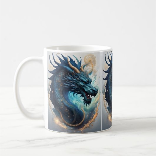 cloud dragon coffee mug コーヒーマグカップ (左)