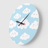 Cloud Dream Wall Clock ラージ壁時計 (傾斜)