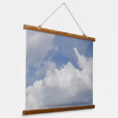 Cloud Dreamer Wood Toppped Wall Tapestry 吊り下げ型タペストリー (傾斜あり)