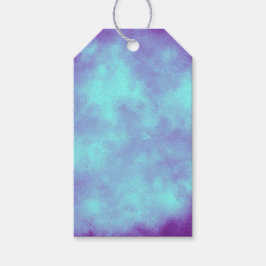Cloud Effect – Purple & Blue Gift Tags  ギフトタグ