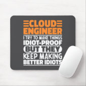 Cloud Engineer I Try To Make Things Funny Sayings  マウスパッド (マウス)