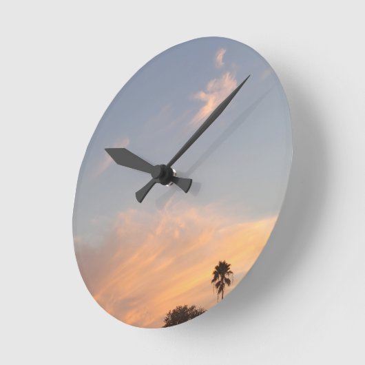 CLOUD FUSION ラウンド壁時計 (傾斜)