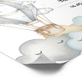 Cloud Journey" Art Print - Baby Nursery Decor ポスター (角)