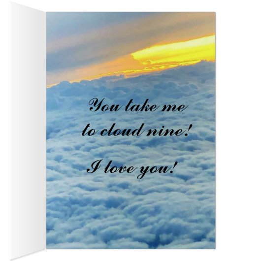 CLOUD NINEバレンタインカード (内側 (右))